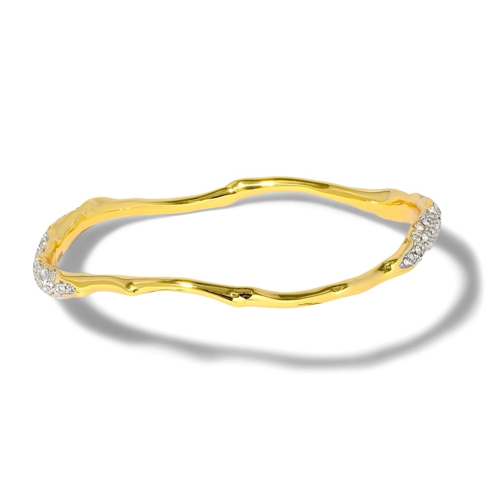 Alexis Bittar Gold Bracelet with Silver Detailing - Picture 12 of 13